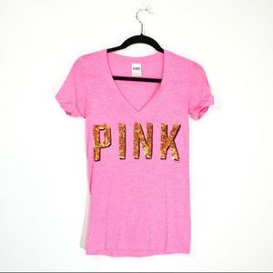 Victoria’s Secret PINK sequin V-Neck